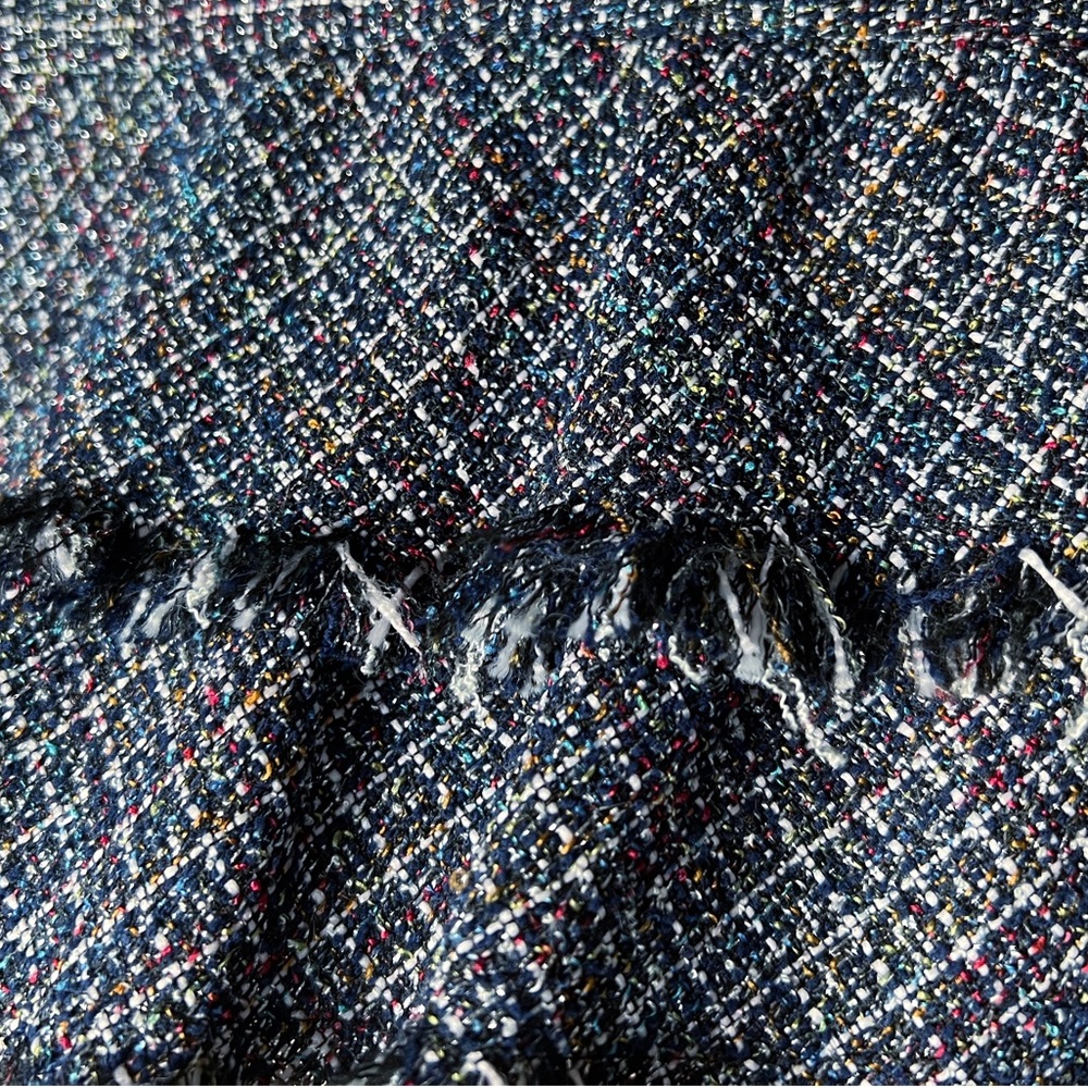 Nine West Metallic Multicolor Jacket With Tiers & Trim, 16 - Picture 5 of 12